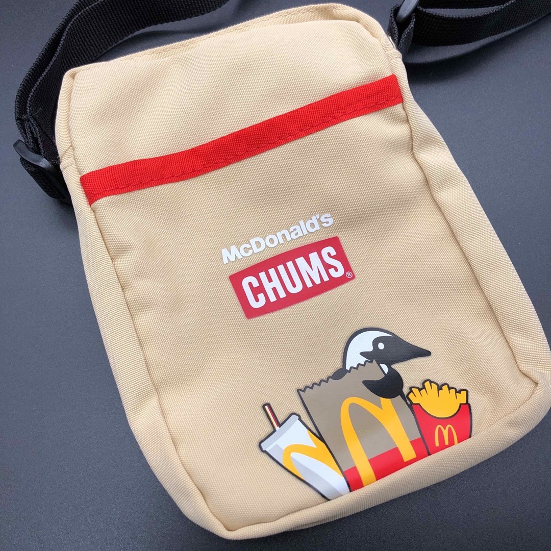 CHUMS(チャムス)の即決 CHUMS チャムス マクドナルド ショルダーバッグ レディースのバッグ(ショルダーバッグ)の商品写真