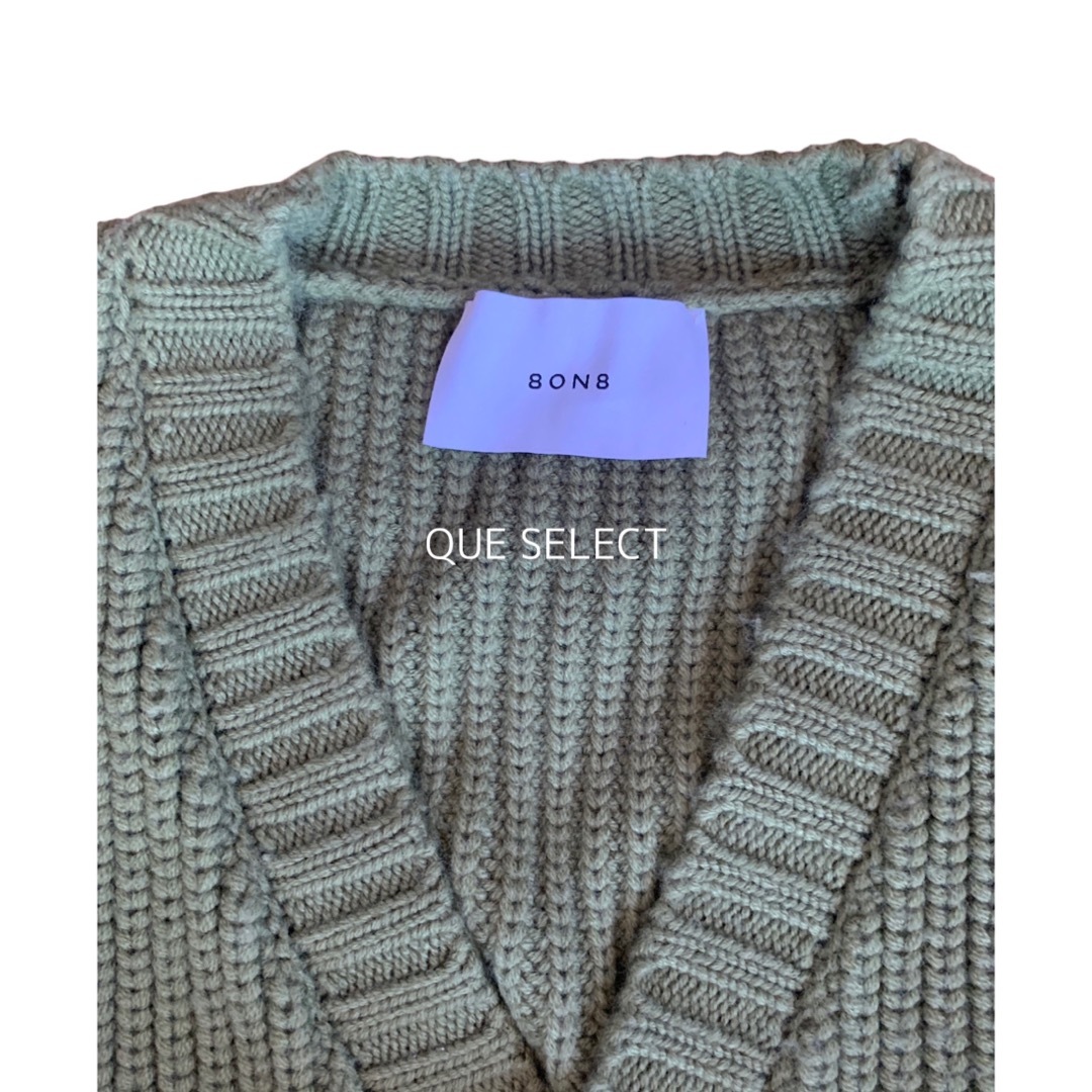 希少 21AW 8on8 KNIT CARDIGAN - カーディガン