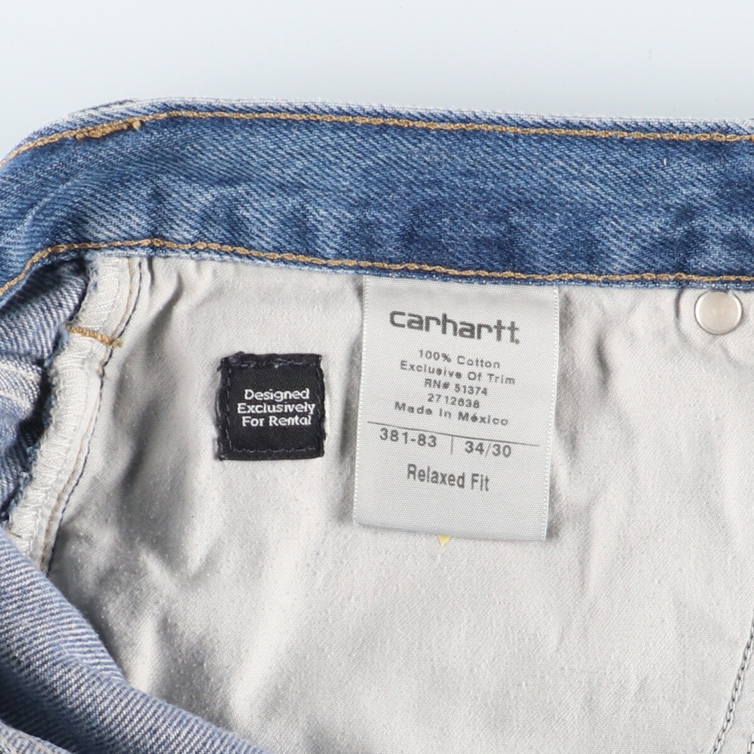 carhartt(カーハート)の古着 カーハート Carhartt RELAXED FIT ジーンズ デニムパンツ メンズw34 /eaa358841 メンズのパンツ(デニム/ジーンズ)の商品写真