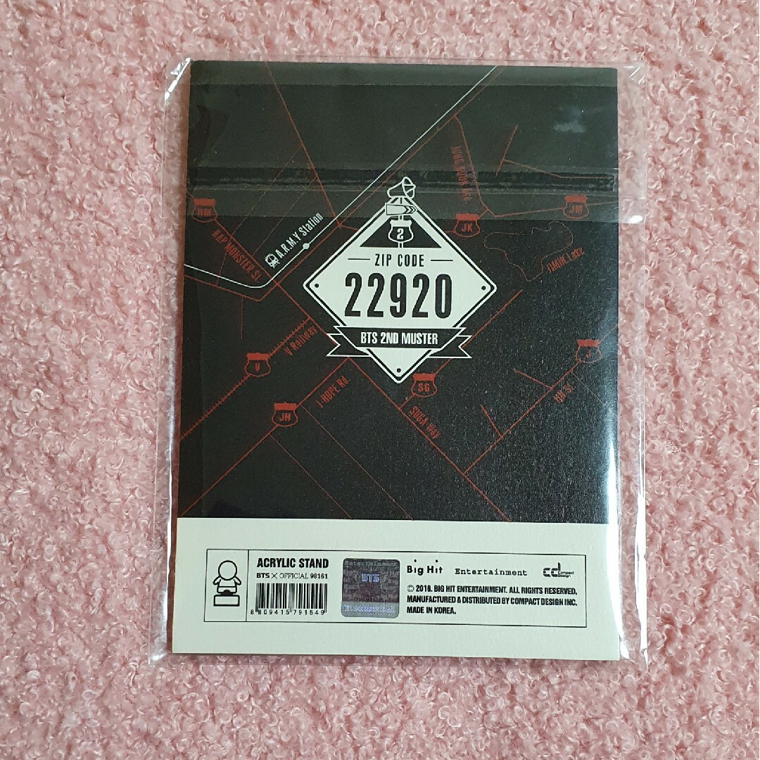 BTS 2TH MUTER 2290 公式アクリルスタンド ジョングク