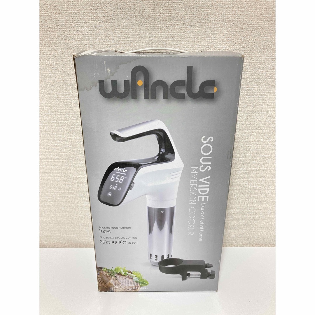 未使用に近い】wancle ワンクル 低音調理器 tic-guinee.net