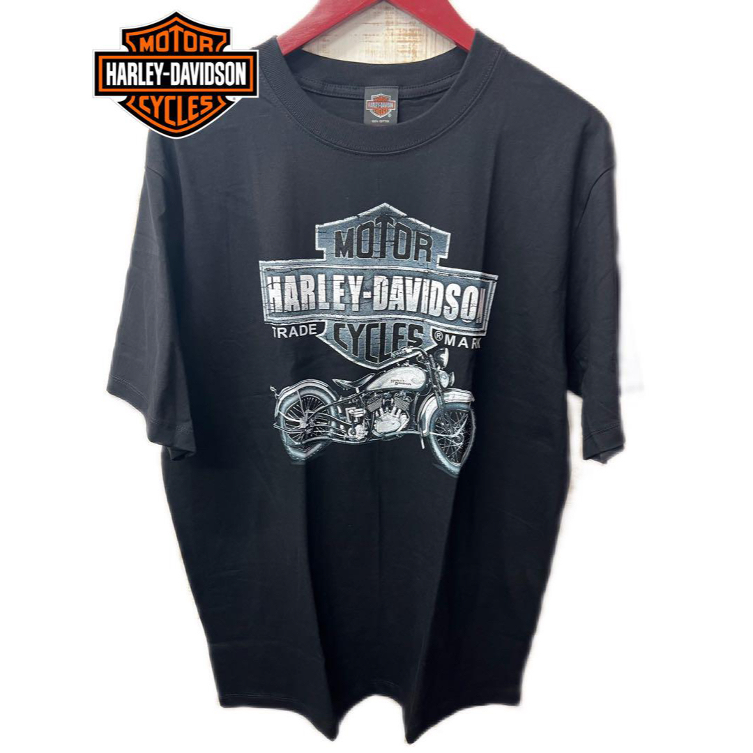 Harley ハーレーダビッドソン　Tシャツ　プリント　両面プリント　半袖
