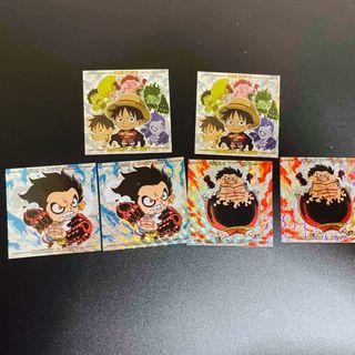 ワンピース(ONE PIECE)のにふぉるめーしょん　ONE PIECE ウエハースシール　ルフィ(キャラクターグッズ)