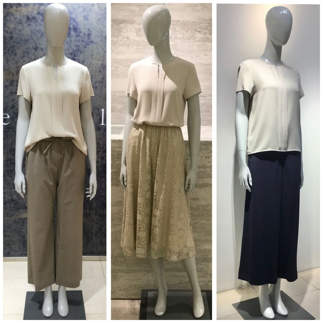 Theory luxe(セオリーリュクス)の【新品】theory luxe ウォッシャブル2wayブラウス レディースのトップス(シャツ/ブラウス(半袖/袖なし))の商品写真