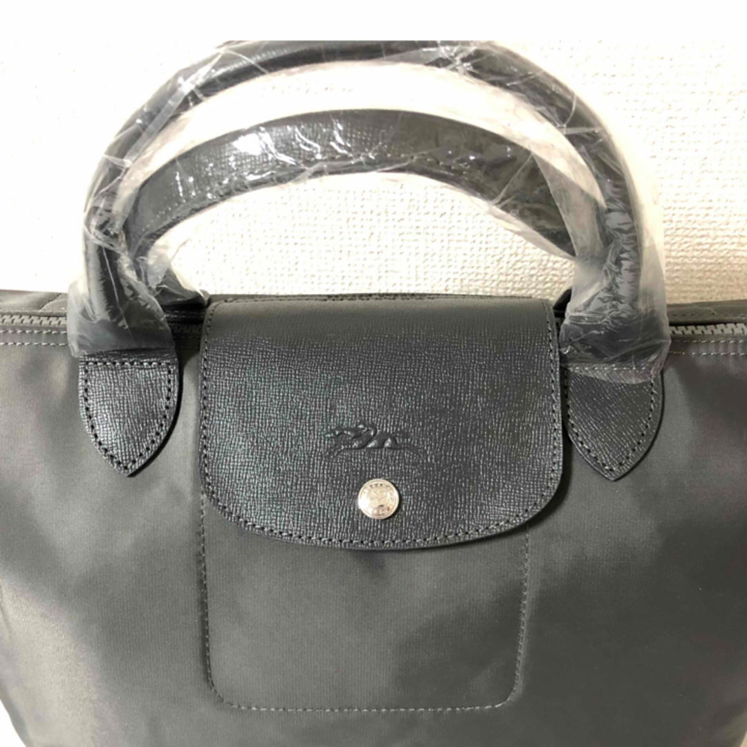 LONGCHAMP(ロンシャン)の【新品】LONGCHAMP プリアージュ・ネオ M 3way ダークグレー レディースのバッグ(トートバッグ)の商品写真