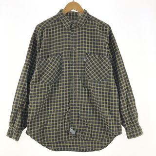 リーバイス(Levi's)の古着 リーバイス Levi's チェック柄 長袖 フランネルシャツ メンズL /eaa357575(シャツ)