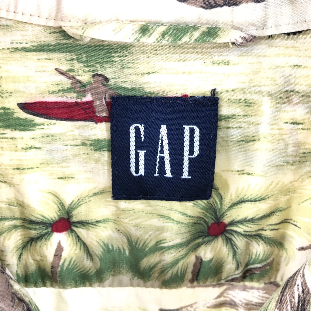 GAP(ギャップ)の古着 90年代 ギャップ GAP オールドギャップ オープンカラー 総柄 ハワイアンアロハシャツ メンズXL ヴィンテージ /eaa358715 メンズのトップス(シャツ)の商品写真