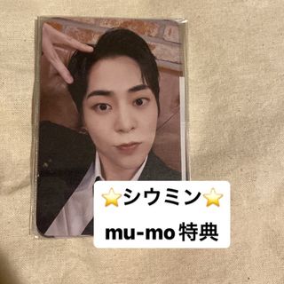 エクソ(EXO)のEXO EXO mu-mo特典 シウミン トレカ(アイドルグッズ)