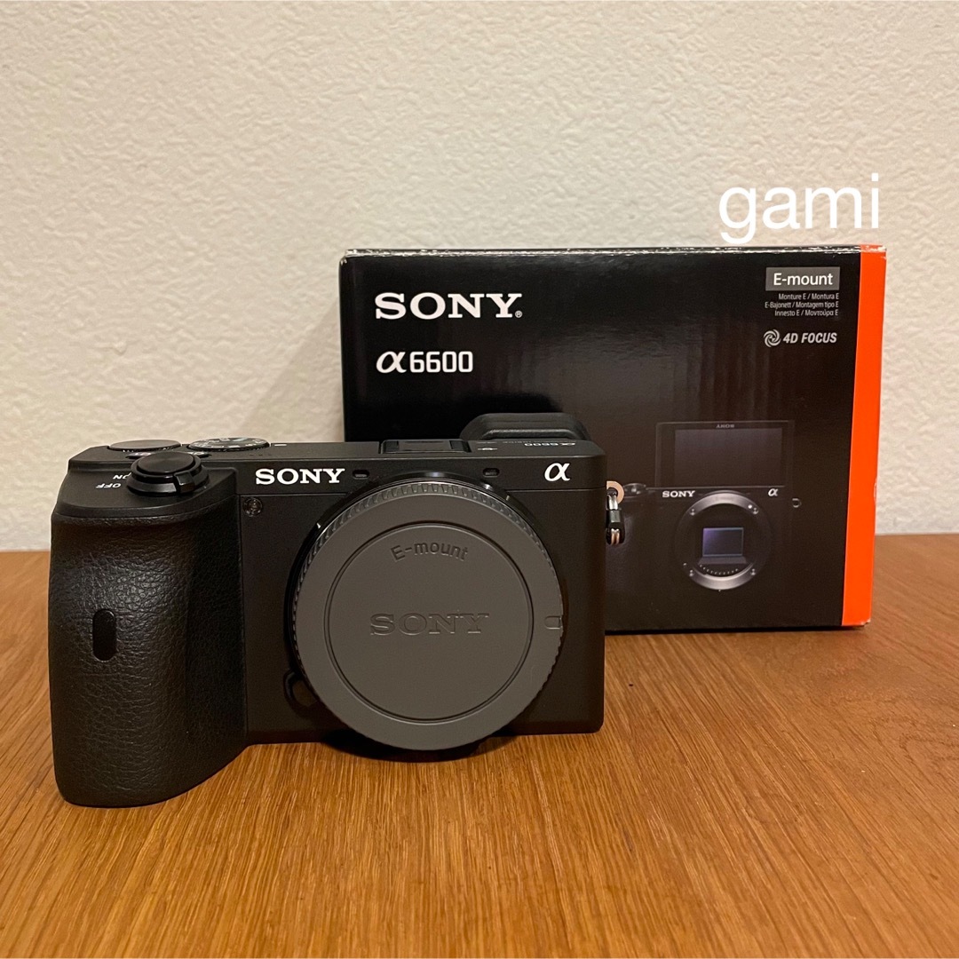 限定値下げ　SONY α6600ボディ　ILCE-6600