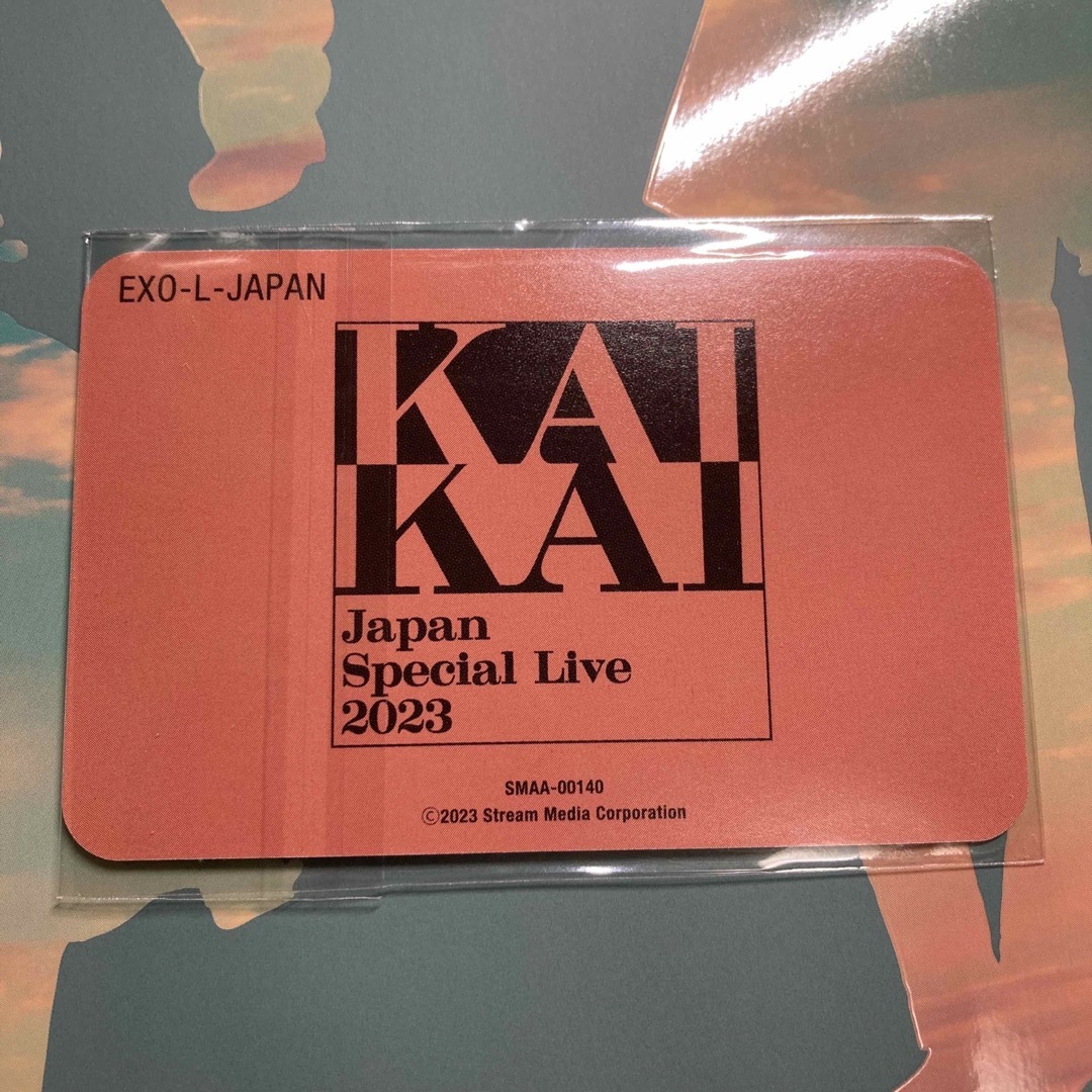 KAI Japan Special Live2023 カイ　トレカ　EXO