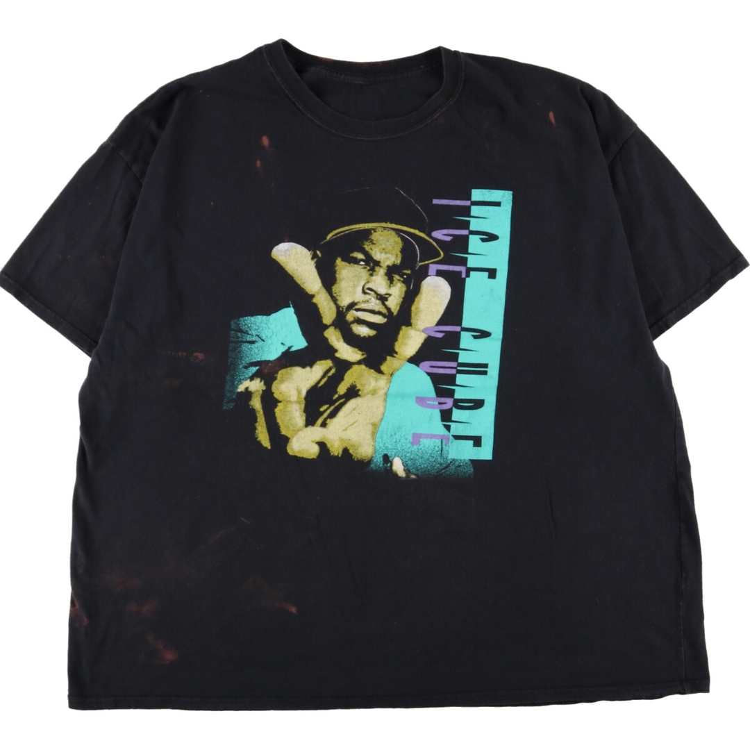 71cm身幅ICE CUBE アイスキューブ ラップTシャツ ラップT バンT メンズXXL /eaa358161