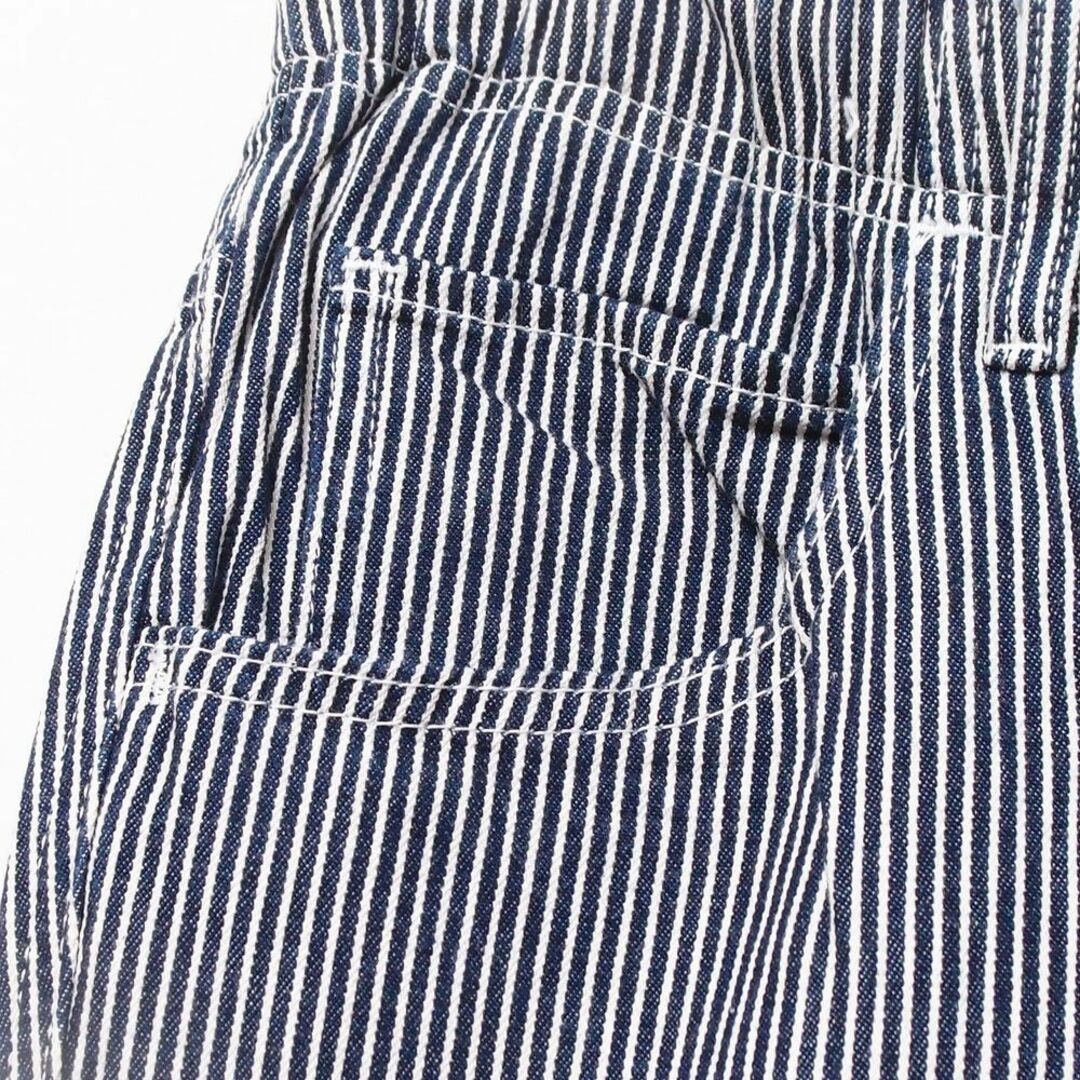 EDWIN(エドウィン)のEDWIN エドウィン ストレート ヒッコリーデニム ホワイト×ネイビー S メンズのパンツ(デニム/ジーンズ)の商品写真