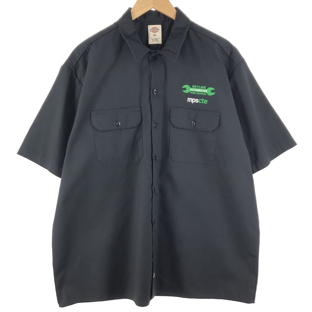 ディッキーズ Dickies 半袖 ワークシャツ メンズXL /eaa356661