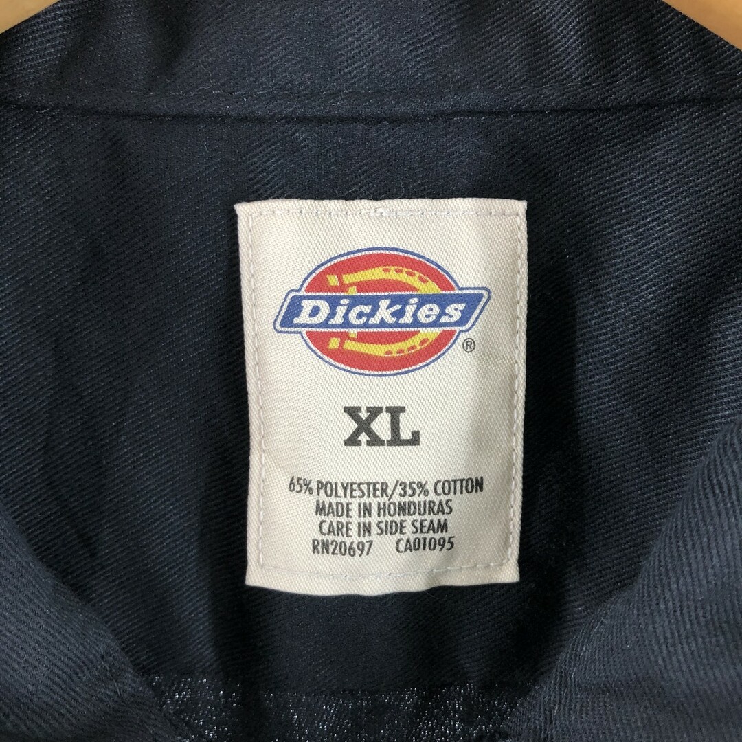 Dickies(ディッキーズ)の古着 ディッキーズ Dickies 半袖 ワークシャツ メンズXL /eaa356661 メンズのトップス(シャツ)の商品写真