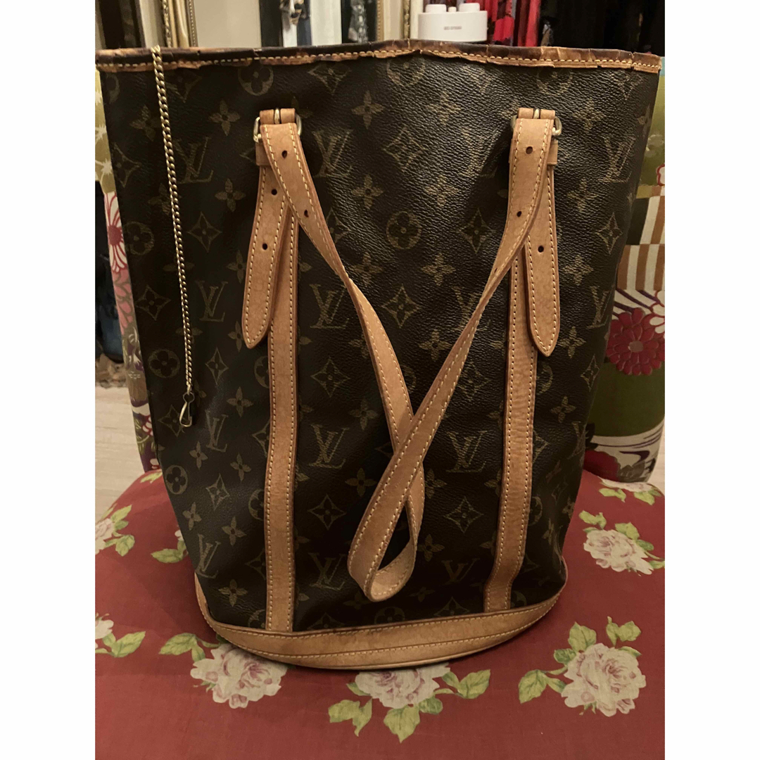 LOUIS VUITTON(ルイヴィトン)のルイヴィトン　バケットGM バケツ型　トートバッグ　LOUIS VUITTON レディースのバッグ(トートバッグ)の商品写真