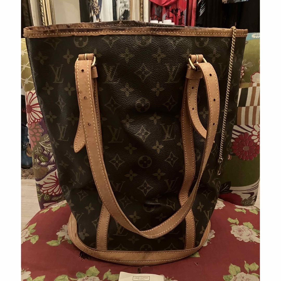 LOUIS VUITTON(ルイヴィトン)のルイヴィトン　バケットGM バケツ型　トートバッグ　LOUIS VUITTON レディースのバッグ(トートバッグ)の商品写真