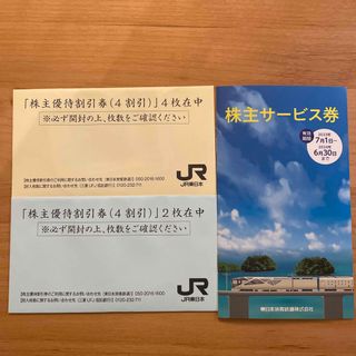 ジェイアール(JR)のJR東日本　株主優待券　6枚(鉄道乗車券)