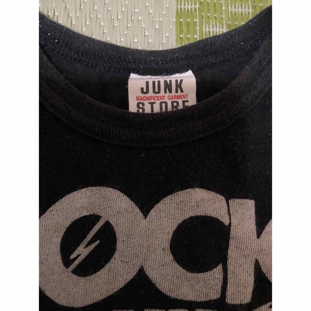 JUNK STORE(ジャンクストアー)のJUNKSTORE ジャンクストアー 95 タンクトップ 綿100% 記名無し  キッズ/ベビー/マタニティのキッズ服男の子用(90cm~)(Tシャツ/カットソー)の商品写真
