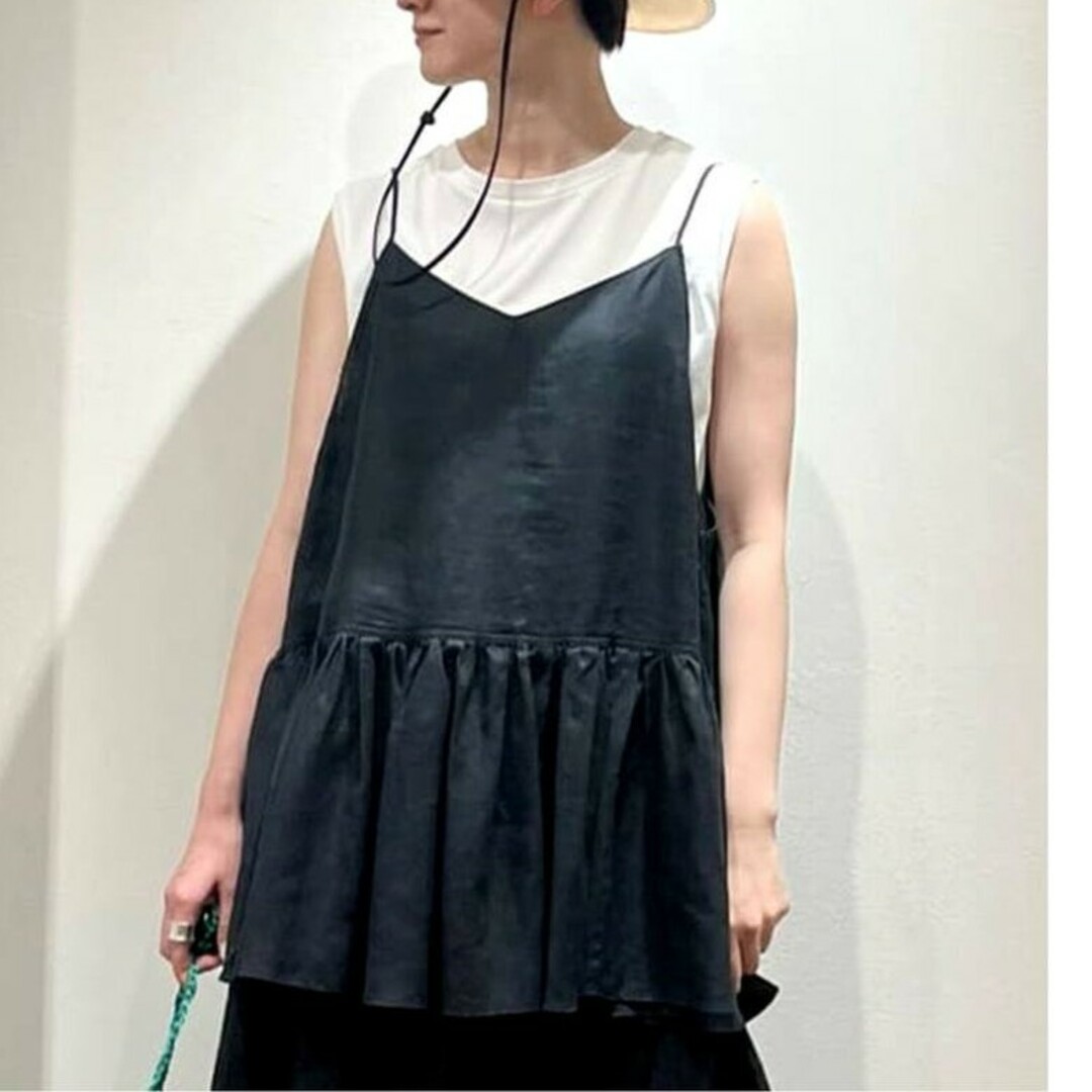 オンライン直販店 【loomer / ルーマー】 Botanical dye Linen Cami