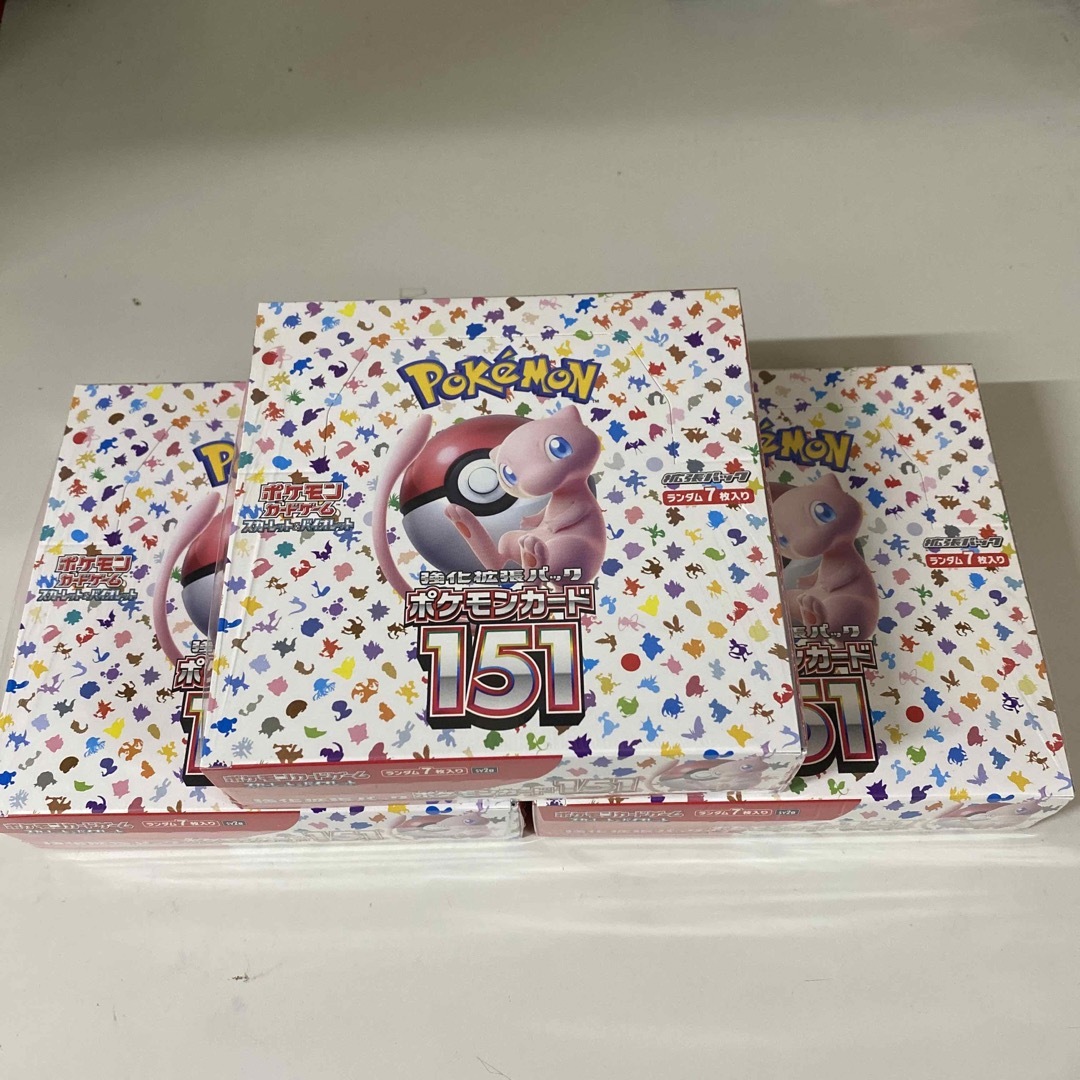 ポケモン - ポケモンカード151 新品未開封 シュリンク.ペリペリ付き
