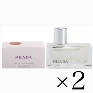 プラダ(PRADA)のPRADA プラダ　香水　テンダー　オーデパルファム　7ml 2つセット(香水(女性用))