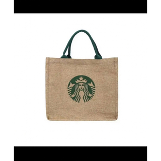 スターバックスコーヒー(Starbucks Coffee)の新品 即日発送 スターバックス スタバ トートバッグ ジュート エコバッグ(トートバッグ)