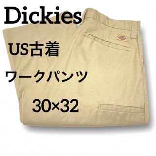 ディッキーズ(Dickies)のUS古着 Dickies ディッキーズ ワークパンツ ベージュ 30×32(ワークパンツ/カーゴパンツ)