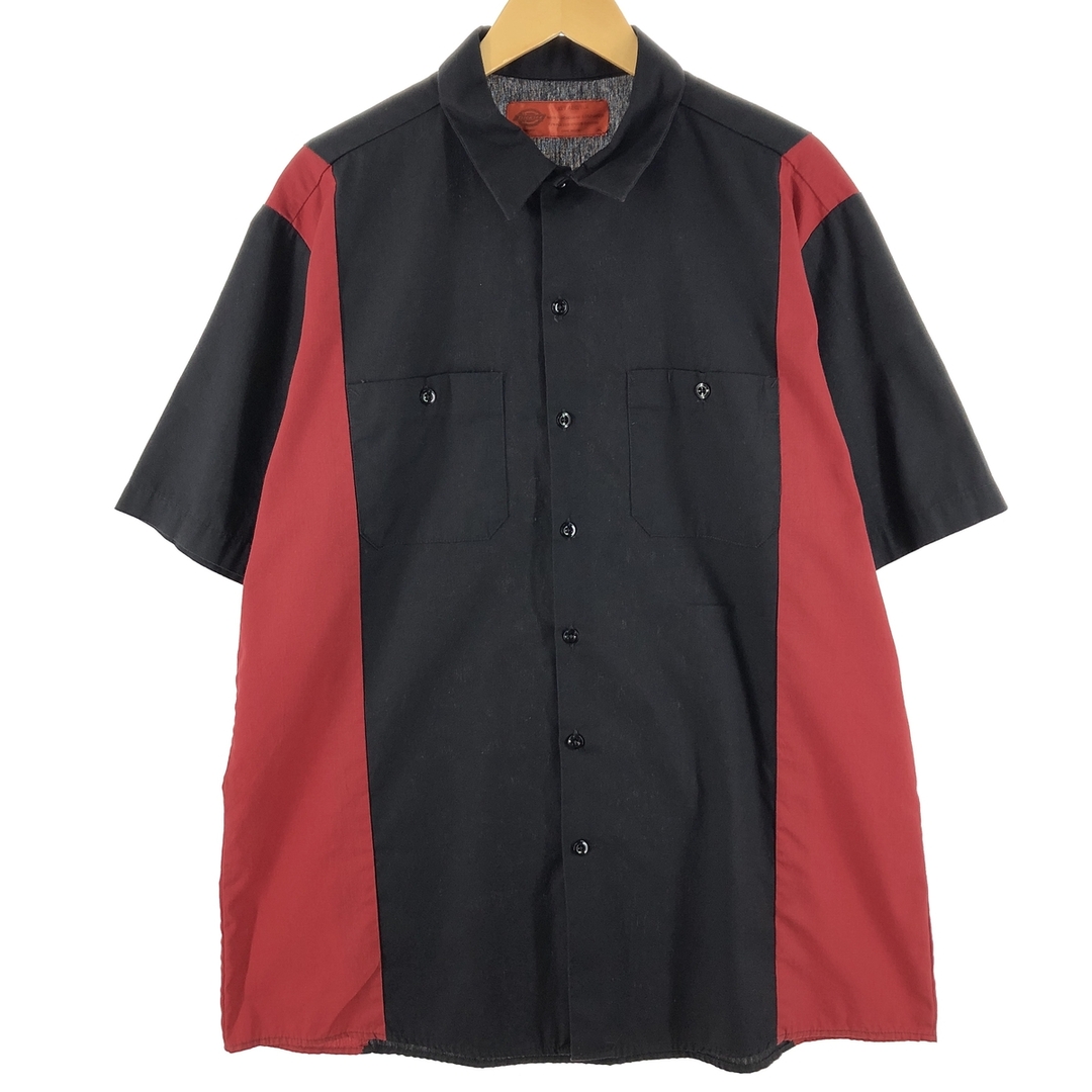 ディッキーズ Dickies 半袖 ワークシャツ メンズXL /eaa351430