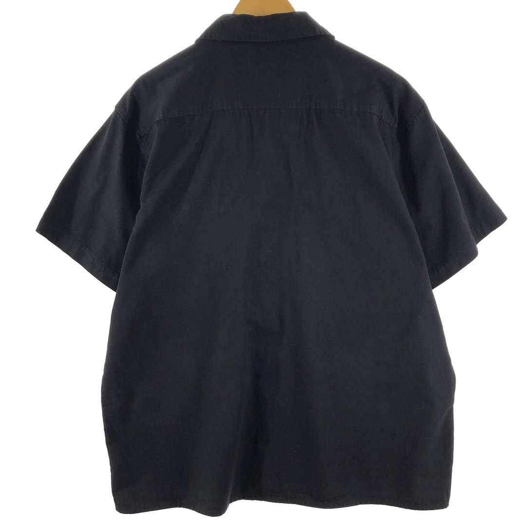 Dickies(ディッキーズ)の古着 ディッキーズ Dickies 半袖 オープンカラー コットンシャツ メンズXL /eaa351431 メンズのトップス(シャツ)の商品写真