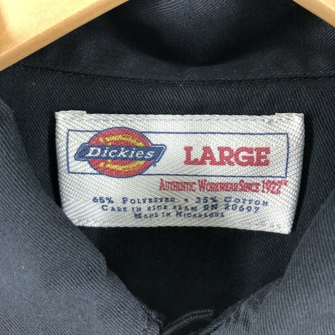 Dickies(ディッキーズ)の古着 ディッキーズ Dickies 半袖 ワークシャツ メンズXL /eaa351434 メンズのトップス(シャツ)の商品写真
