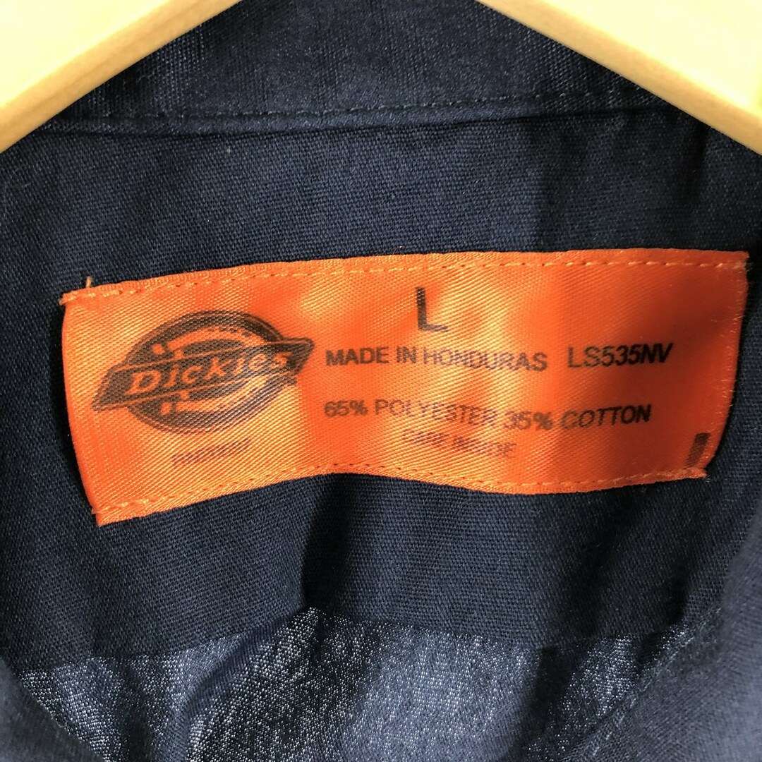 Dickies(ディッキーズ)の古着 ディッキーズ Dickies 半袖 ワークシャツ メンズL /eaa351435 メンズのトップス(シャツ)の商品写真