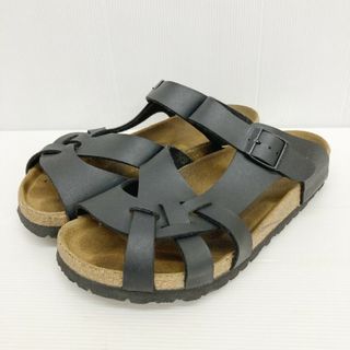 ビルケンシュトック(BIRKENSTOCK)の★ビルケンシュトック サンダル ピサ ブラック size25cm(サンダル)