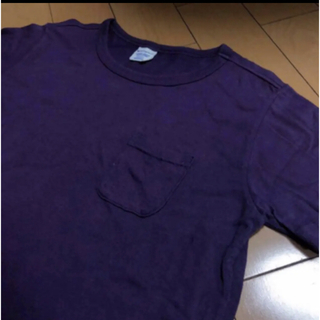 チャンピオン(Champion)のチャンピオンパープルコットンポケT(Tシャツ(半袖/袖なし))