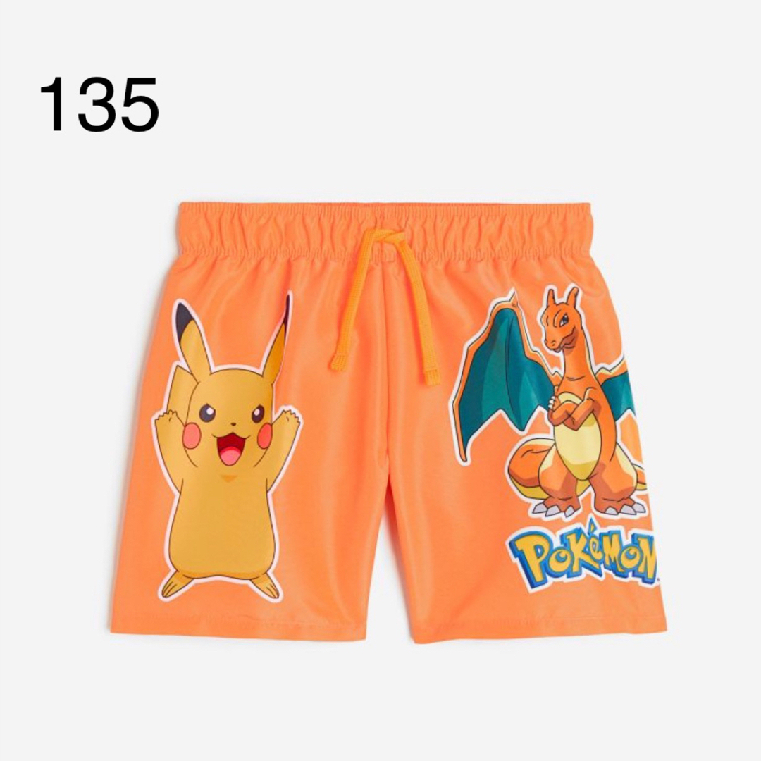 H&M - 新品未開封 ポケモン 水着 スイムパンツ 135-140の通販 by