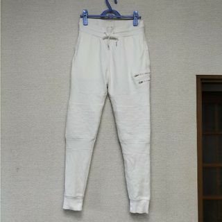 ★新品★ザラZARAスウェット パンツSサイズ白ホワイト紺ネイビー裏起毛カットソ