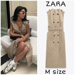 ザラ ドレスコート Zara dress coat