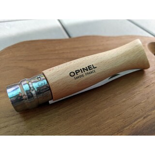 オピネル(OPINEL)のOPINEL オピネルナイフ ステンレス No9 新品未使用(調理器具)