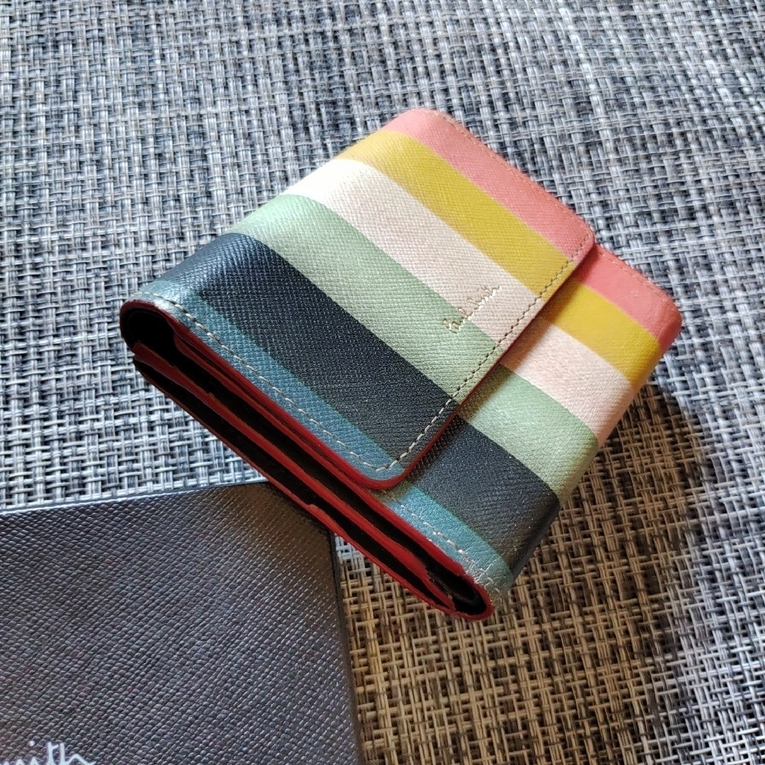 美品 Paul Smith マルチカラーストライプ  リュック