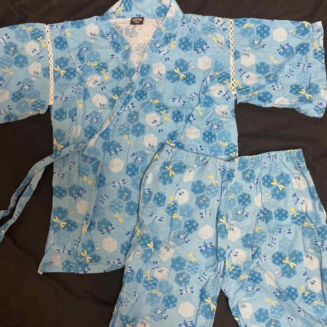 甚兵衛　130  キッズ/ベビー/マタニティのキッズ服男の子用(90cm~)(甚平/浴衣)の商品写真