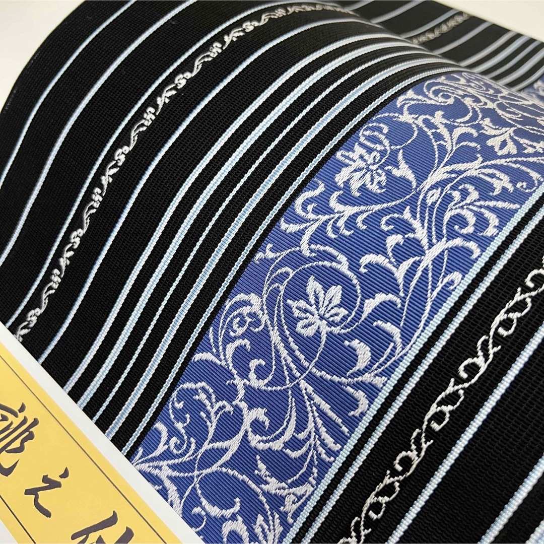 新品夏帯 紗8寸【本場筑前博多織】お仕立て上がり 黒木織物謹製 新品夏帯 紗8寸【本場筑前博多織】お仕立て上がり 黒木織物謹製