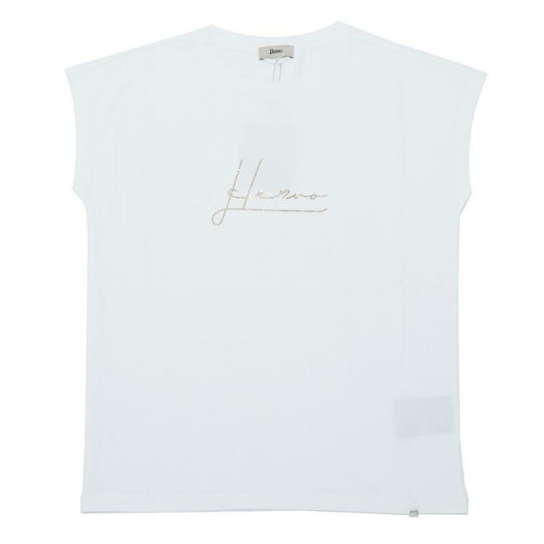 HERNO(ヘルノ)のHERNO(ヘルノ) JG000170D ラインストーン インターロックジャージーTシャツ レディースのトップス(Tシャツ(半袖/袖なし))の商品写真