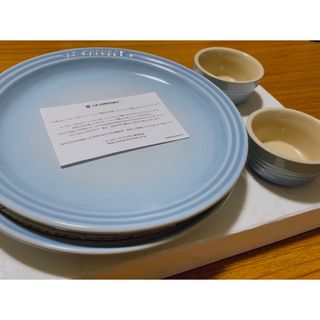 ルクルーゼ(LE CREUSET)のLE CREUSET ラウンドプレートセット(食器)