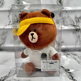 パーリーゲイツ(PEARLY GATES)の韓国 限定 パーリーゲイツ ボールケース ボールポーチ LINE ブラウン(バッグ)