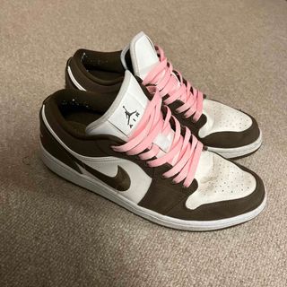 ジョーダン(Jordan Brand（NIKE）)のairjordan1 low ミディアムオリーブ(スニーカー)