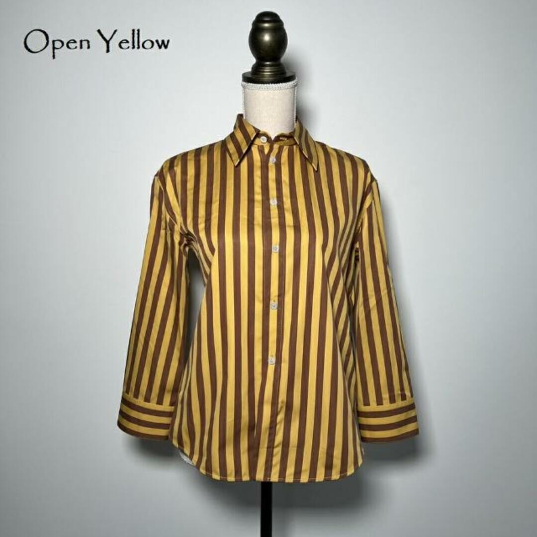 Jil Sander(ジルサンダー)のJIL SANDER(ジルサンダー) JSPU600405WU246010 クラシックシャツ Open Yellow レディースのトップス(シャツ/ブラウス(長袖/七分))の商品写真