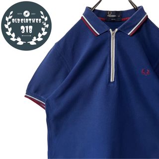 フレッドペリー(FRED PERRY)の【FRED PERRY】フレッドペリー ポロシャツ ハーフジップ 鹿の子生地(ポロシャツ)