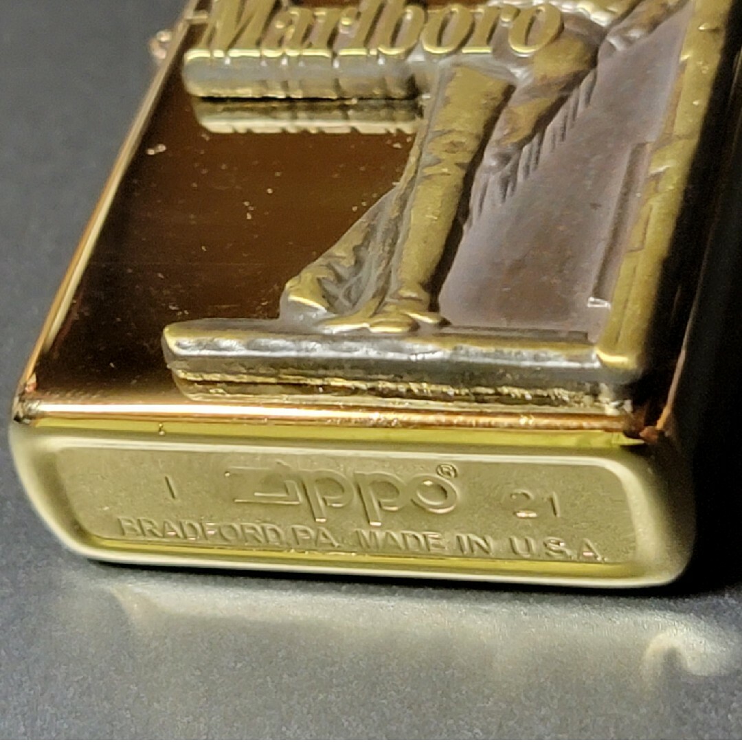 新品未使用 マルボロ ジッポ カウボーイ カスタム zippo カスタム
