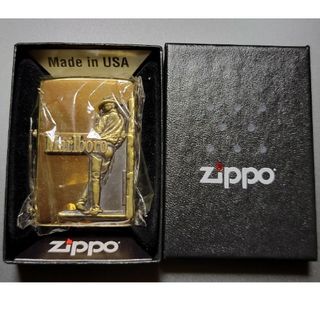 新品未使用 マルボロ ジッポ カウボーイ カスタム zippo カスタムの ...