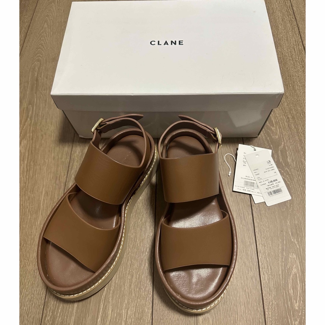 CLANE(クラネ)の【 CLANE 】定3万円 バルキーソールサンダル レディースの靴/シューズ(サンダル)の商品写真
