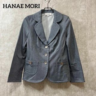 ˚✧₊⁎ 新品 HANAE MORI コットンシングルブレストジャケット ˚✧₊